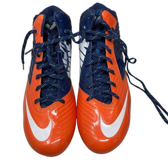 Nike Vapor Speed Mid TD 3/4 Football Cleats 668839 406 Orang Blue US 13.5 EUR 48 main image 7